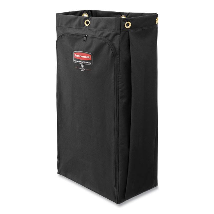 Black 26 gal Fabric Cleaning Cart Bag J782