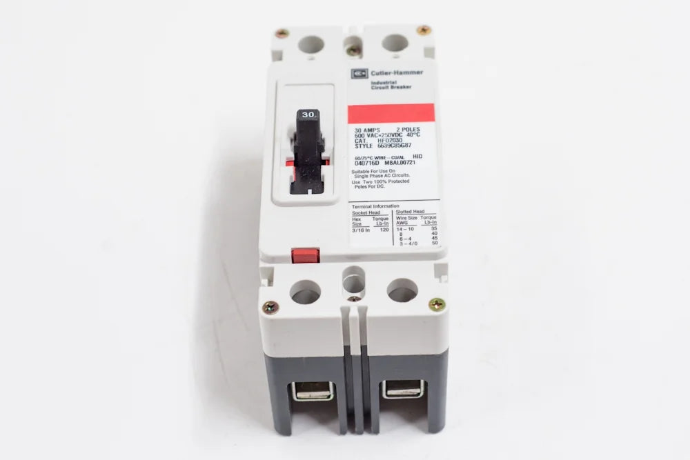 F-FRAME MOLDED CASE CIRCUIT BREAKER 50A 2P S79771