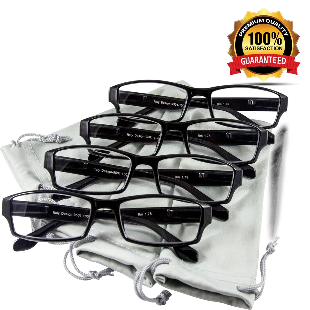 4 Pack Reading Glasses +4.00 P44745