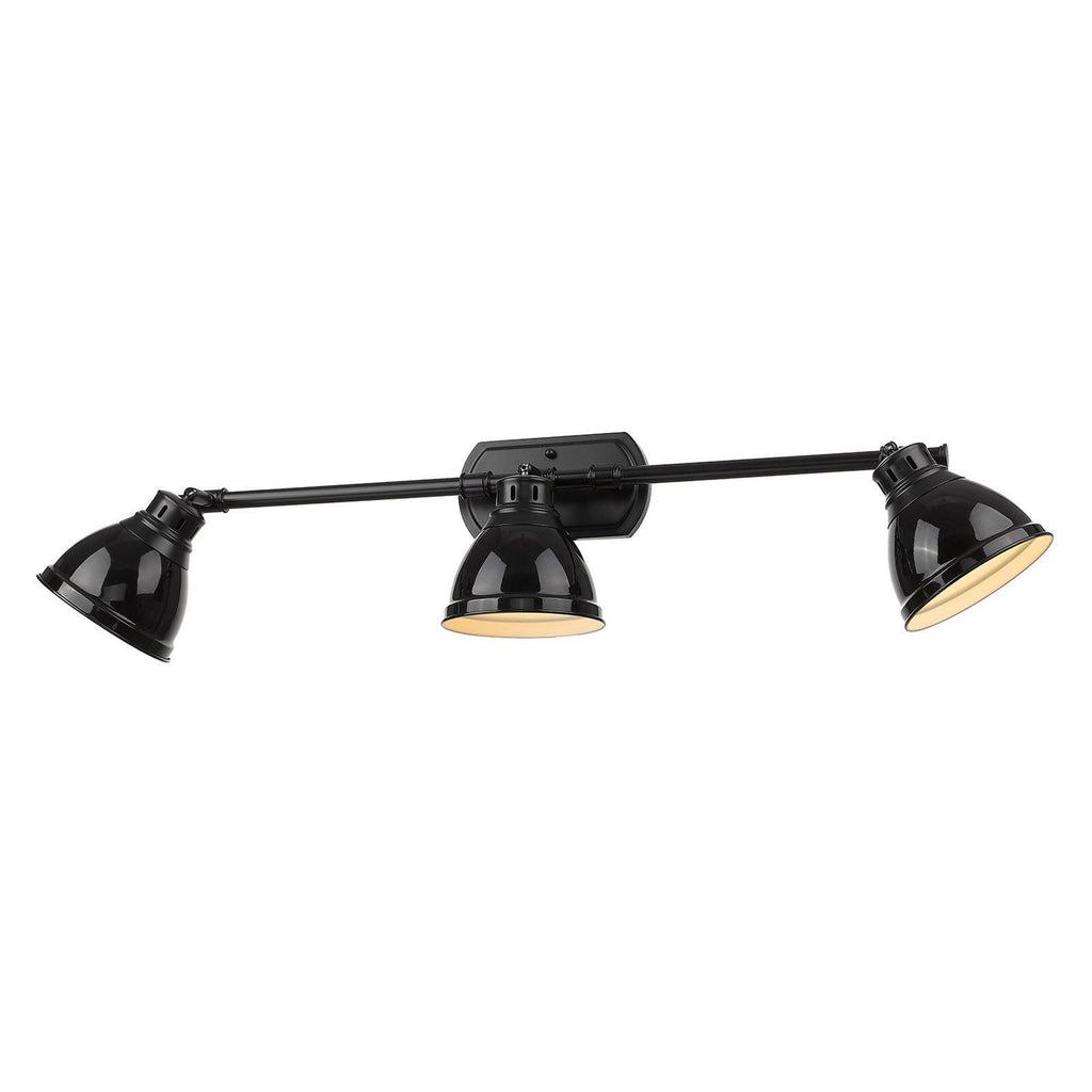 3 Light Bath Vanity Black S34773