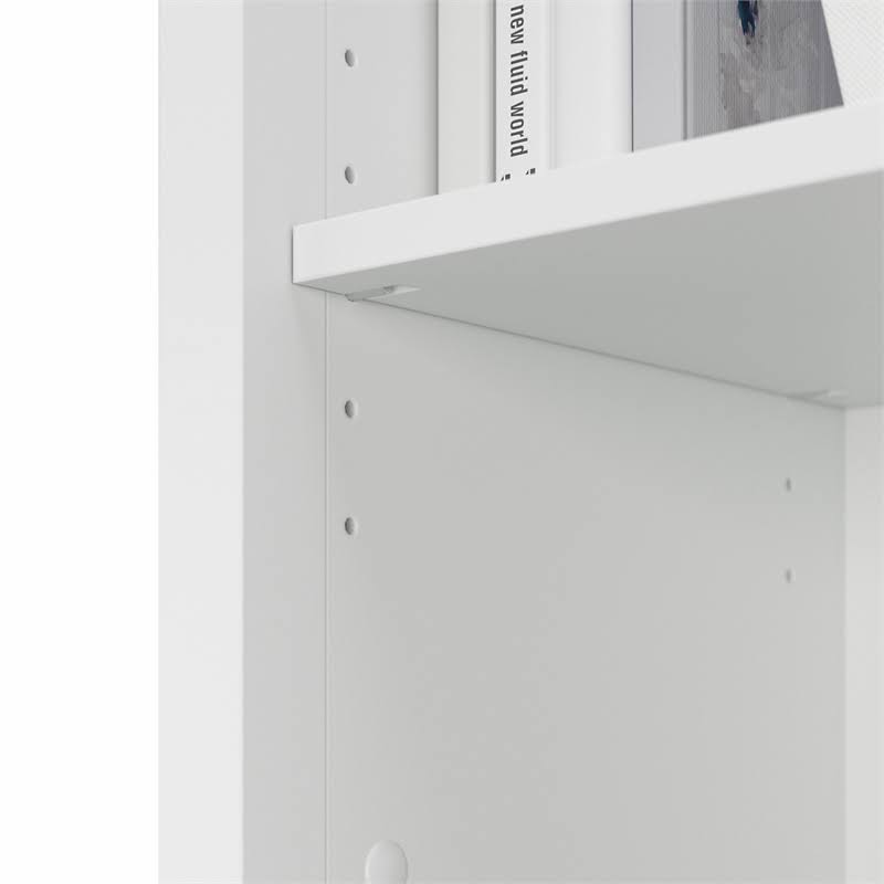 6 Cube Organizer, Pure White and Shiplap Gray A8563