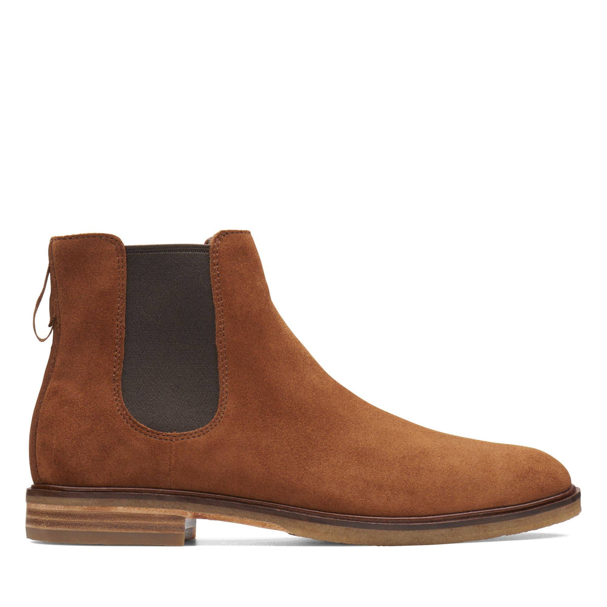 Dark Tan Suede Clarkdale Shoes T1095