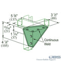 90D Corner Plate S57525