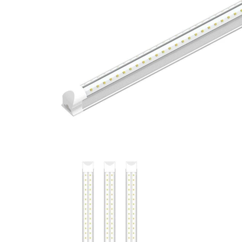 8ft V Shape LED Tube 60W 5000K 4-Pack N2302