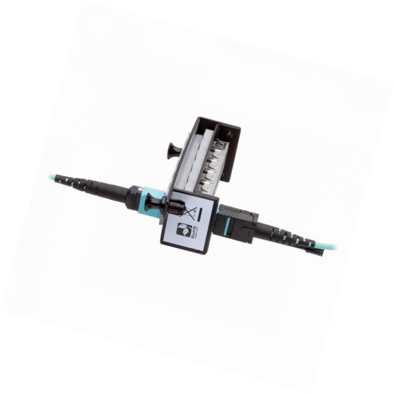 Fiber optic Patch cable OM3 16.4 ft Aqua X658957