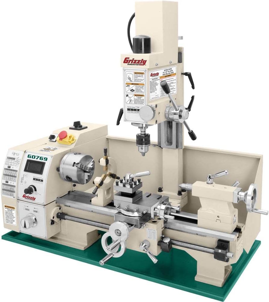 8" x 16" Variable-Speed Combination Lathe/Mill K851546