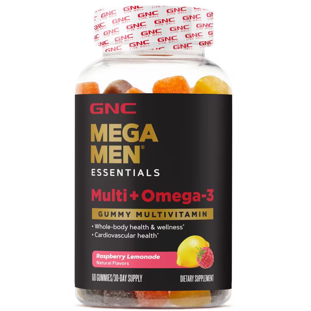 Mega Men Multivitamin + Omega-3 Gummies, 60 Gummies M1254