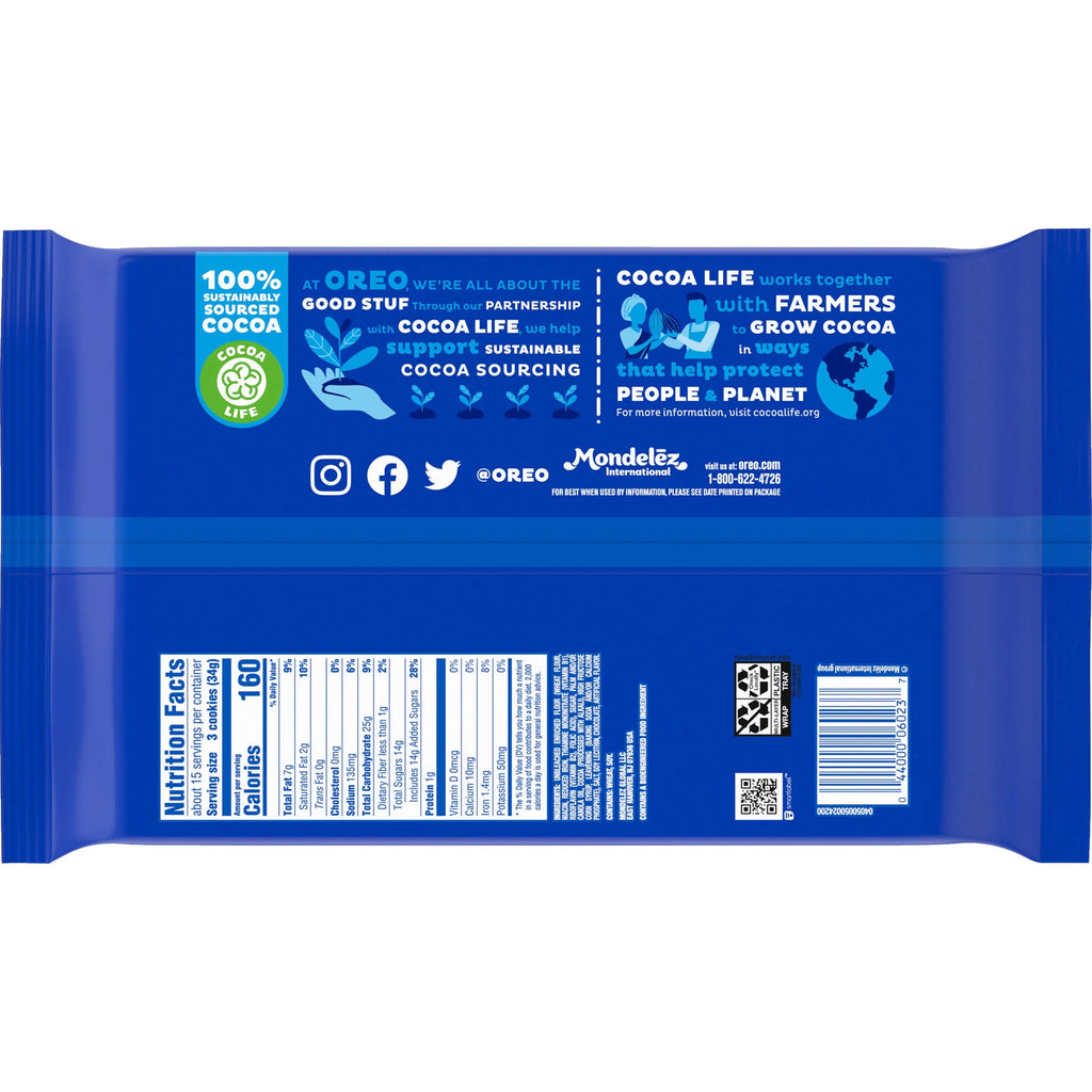 Chocolate Sandwich Cookies Family Size Pack of 18 M32293