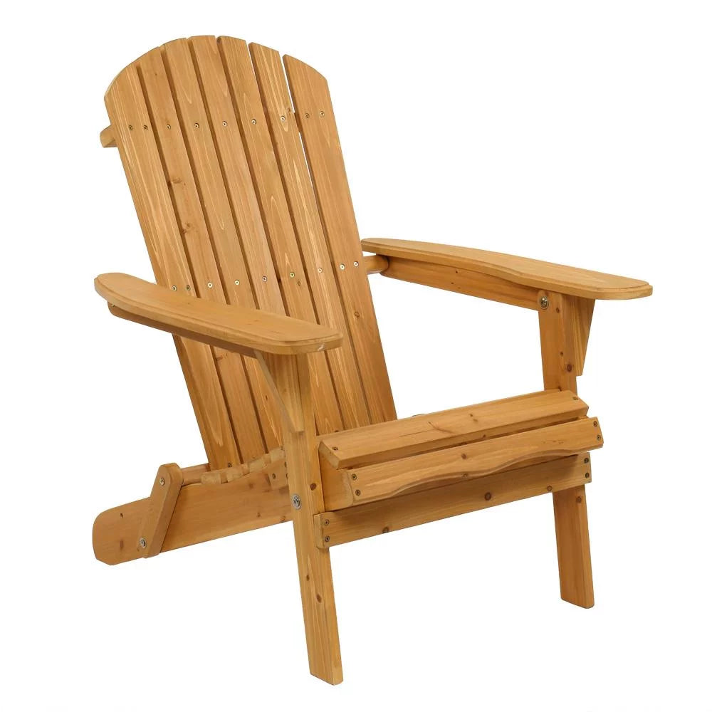 Folding Wooden Adirondack Chair H734