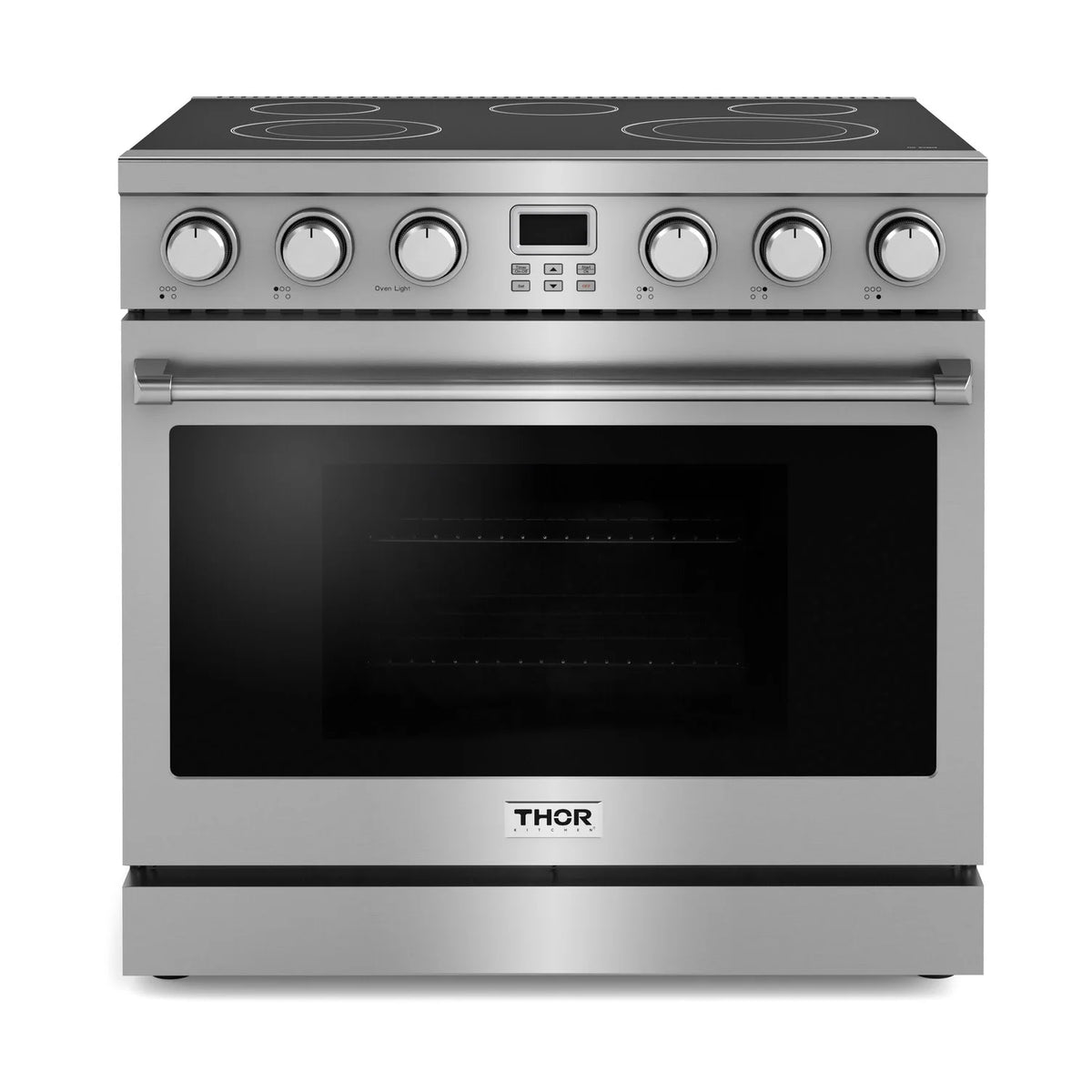 36" Wide 6 Cu. Ft. Free Standing Electric Range - Stainless J5657