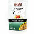 Onion Garlic Flax Crackers 4 oz Y119
