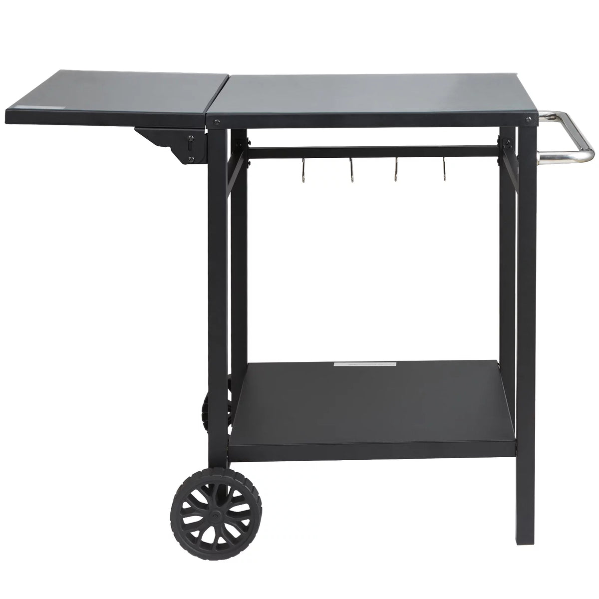 Foldable 2 Tier Outdoor Grill Cart B5996