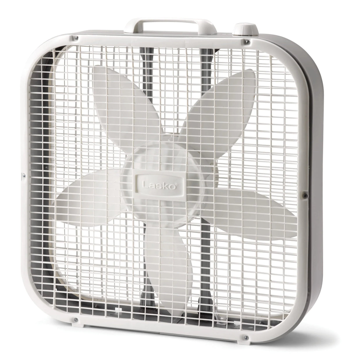 White 20 Box Fan with 3 Speeds Y755