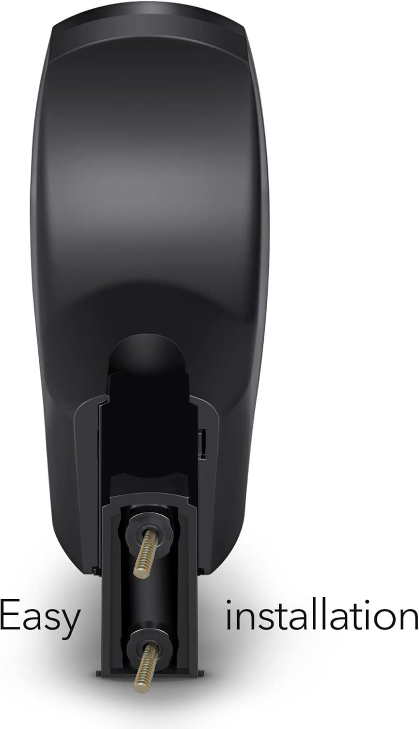 Wall Mount and Cable Charger Holder Black L761