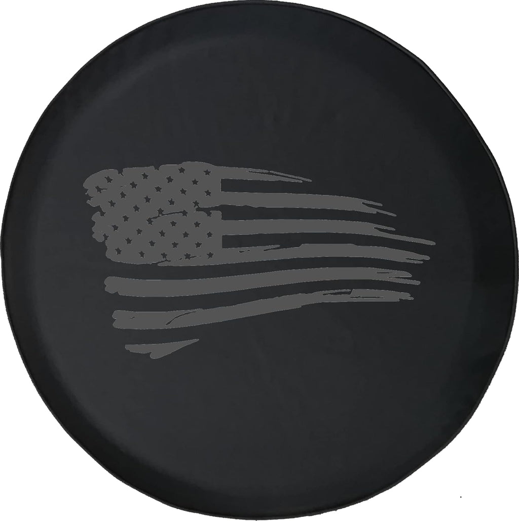 Gray 32 in Spare Tire Cover Q131