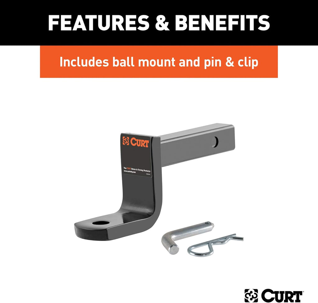 Class 1 Trailer Hitch with Ball Mount Y4596