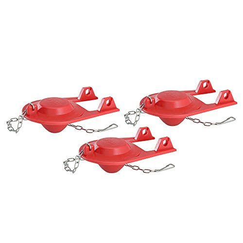 Universal Toilet Tank Flapper 3 Pack S672