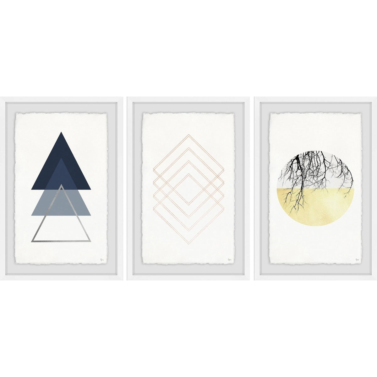 Triptych, 18 inch x 36 inch T31986