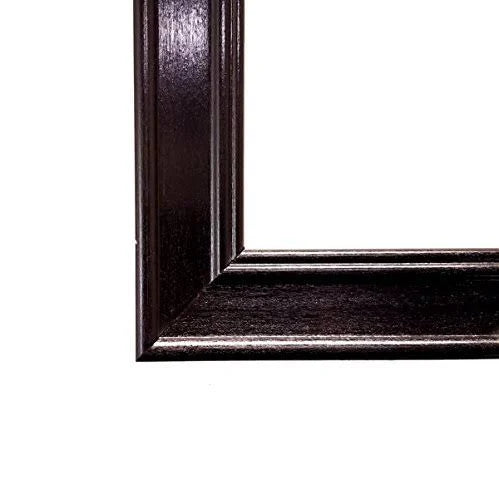Black 1.5x22 Single Diploma Frame with Double Matting C945