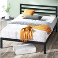 Queen Metal Platform Bed Frame with Headboard H472842