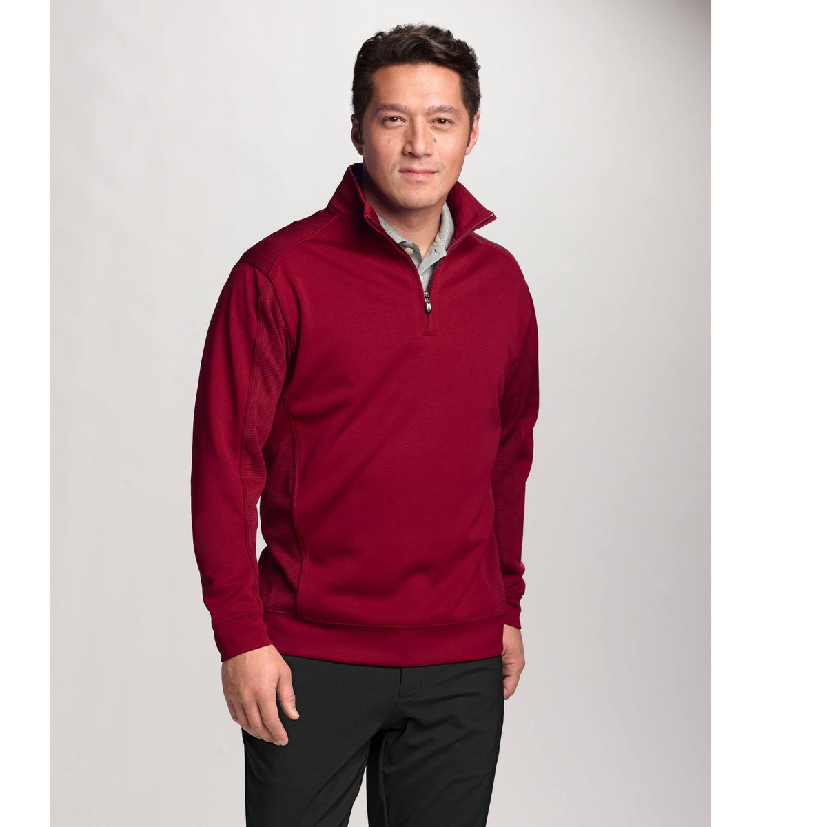 Black Half Zip R36844