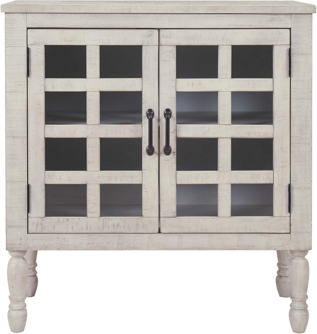 White Accent Cabinet Y9141