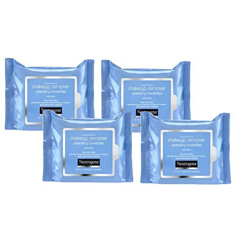Make-Up Remover Towelettes 25 Count 2 Pack Z484