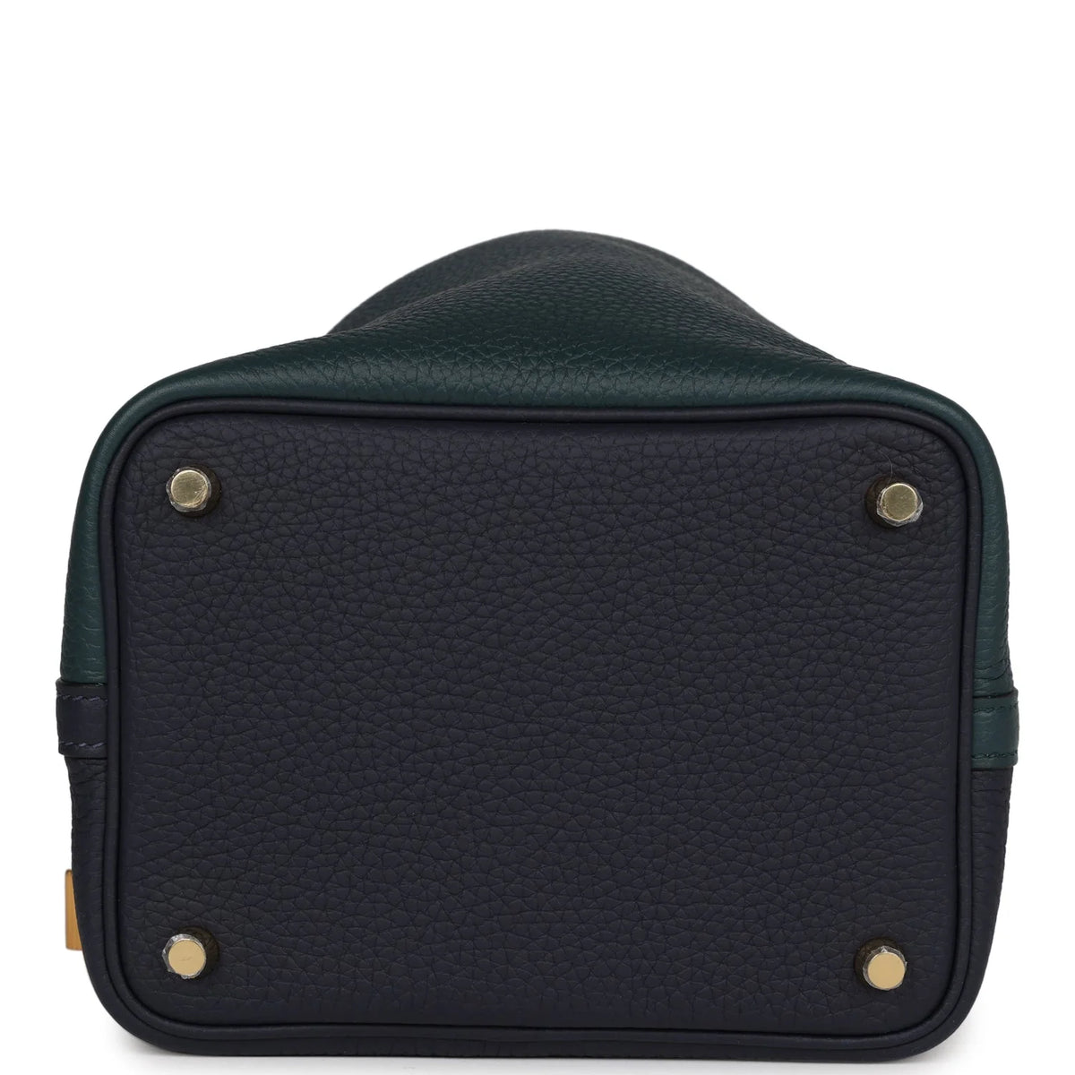 Bleu Nuit and Vert Cypress Clemence 18 Bag B883