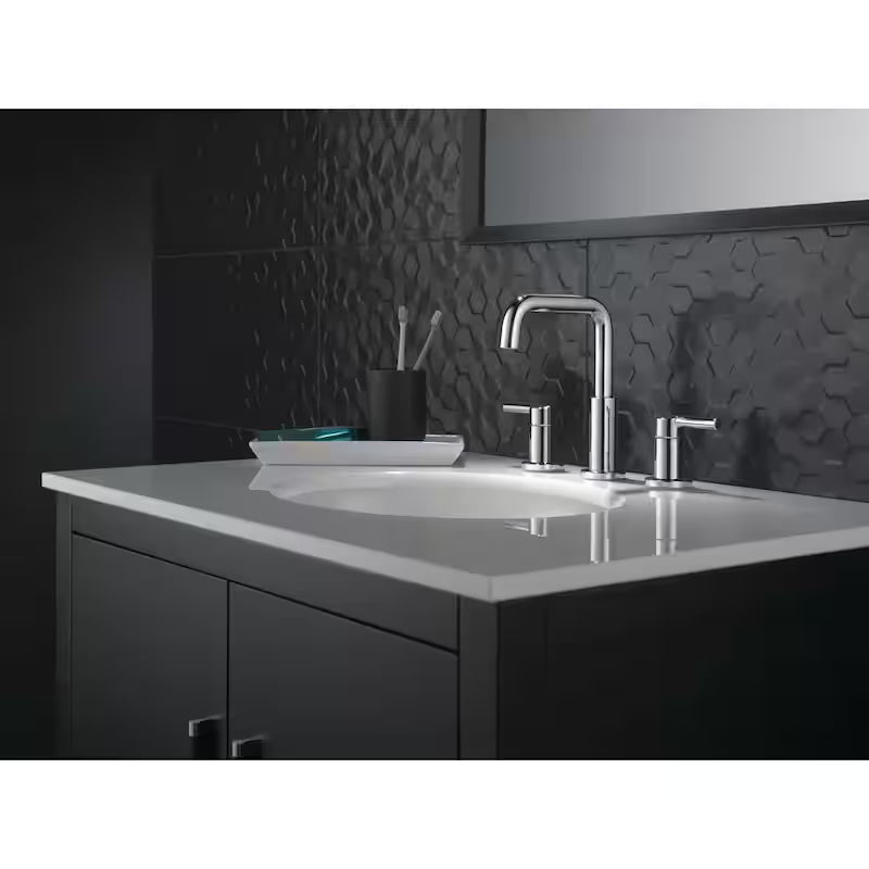 8 in. Widespread 2-Handle Bathroom Faucet in Chrome M727427