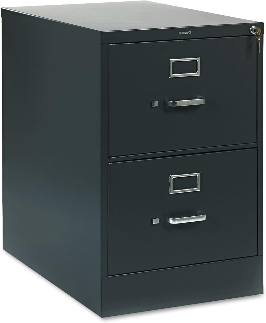 2-Drawer Charcoal Office Filing Cabinet E7969