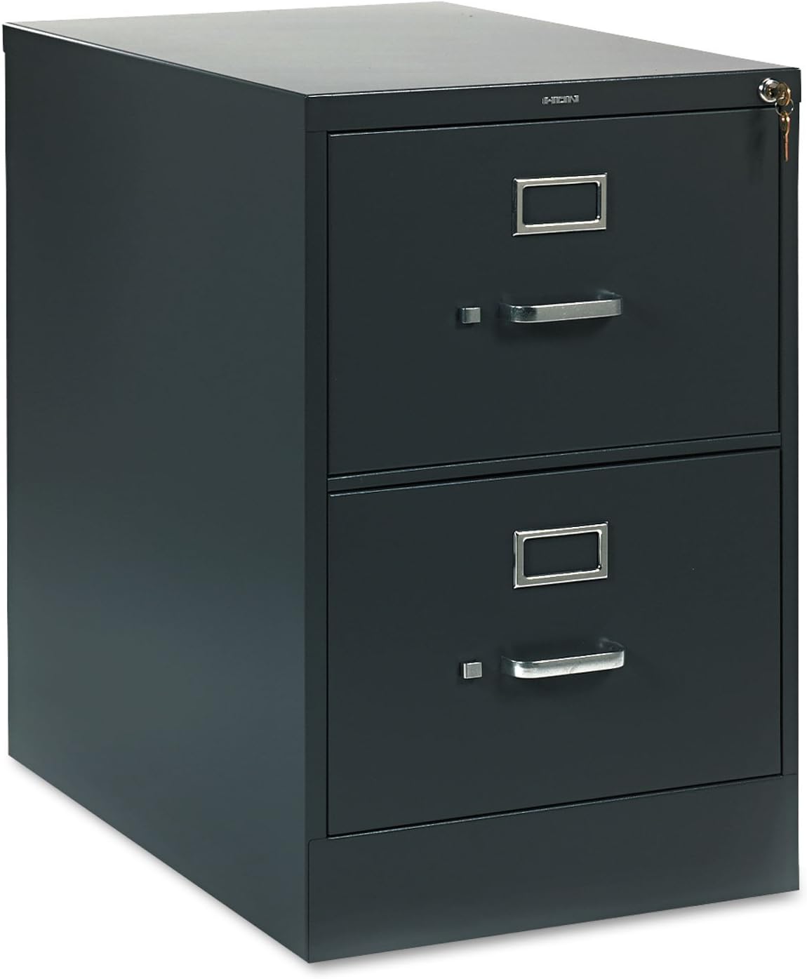 2-Drawer Charcoal Office Filing Cabinet E7969