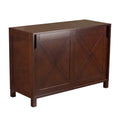 Mahogany Brown Rectangular Shoe Dresser L93896