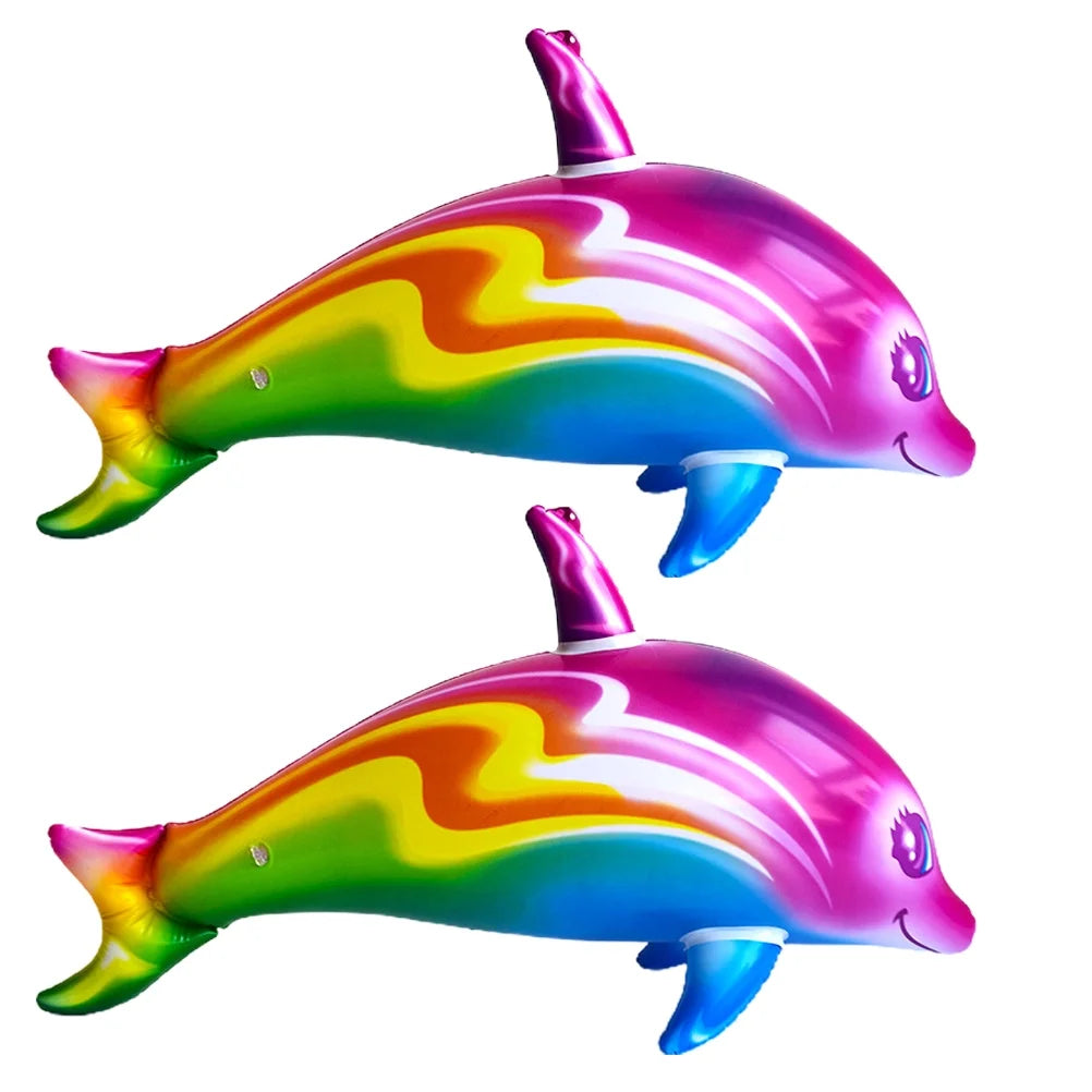 2pcs Inflatable Dolphin Toys E8453