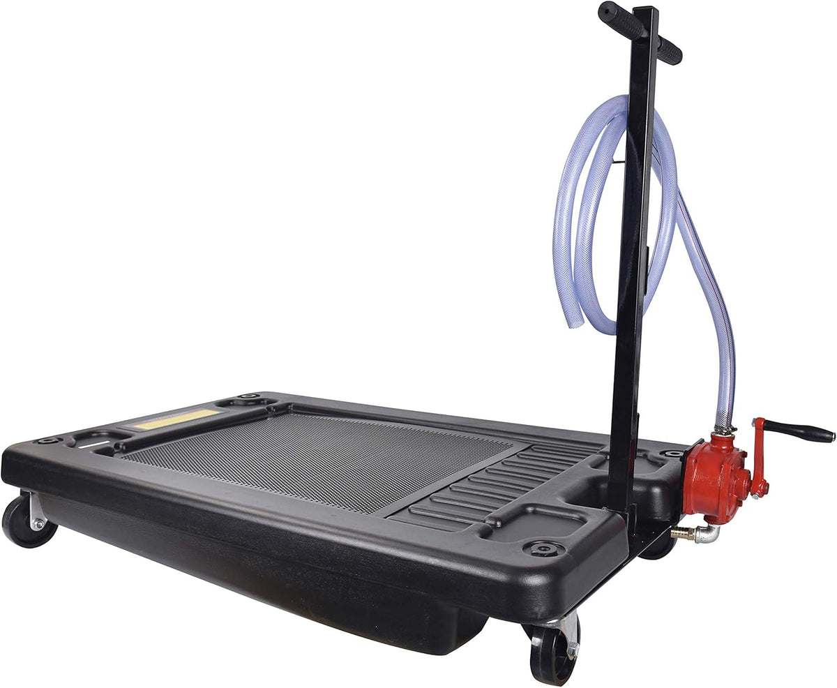17 Gallon Oil Drain Pan with Pump R176