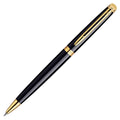 Black Gold Trim Ballpoint Pen T734