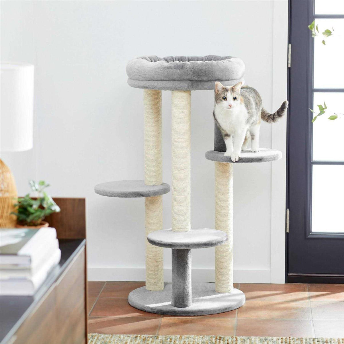 Faux Fur Cat Tree F48492