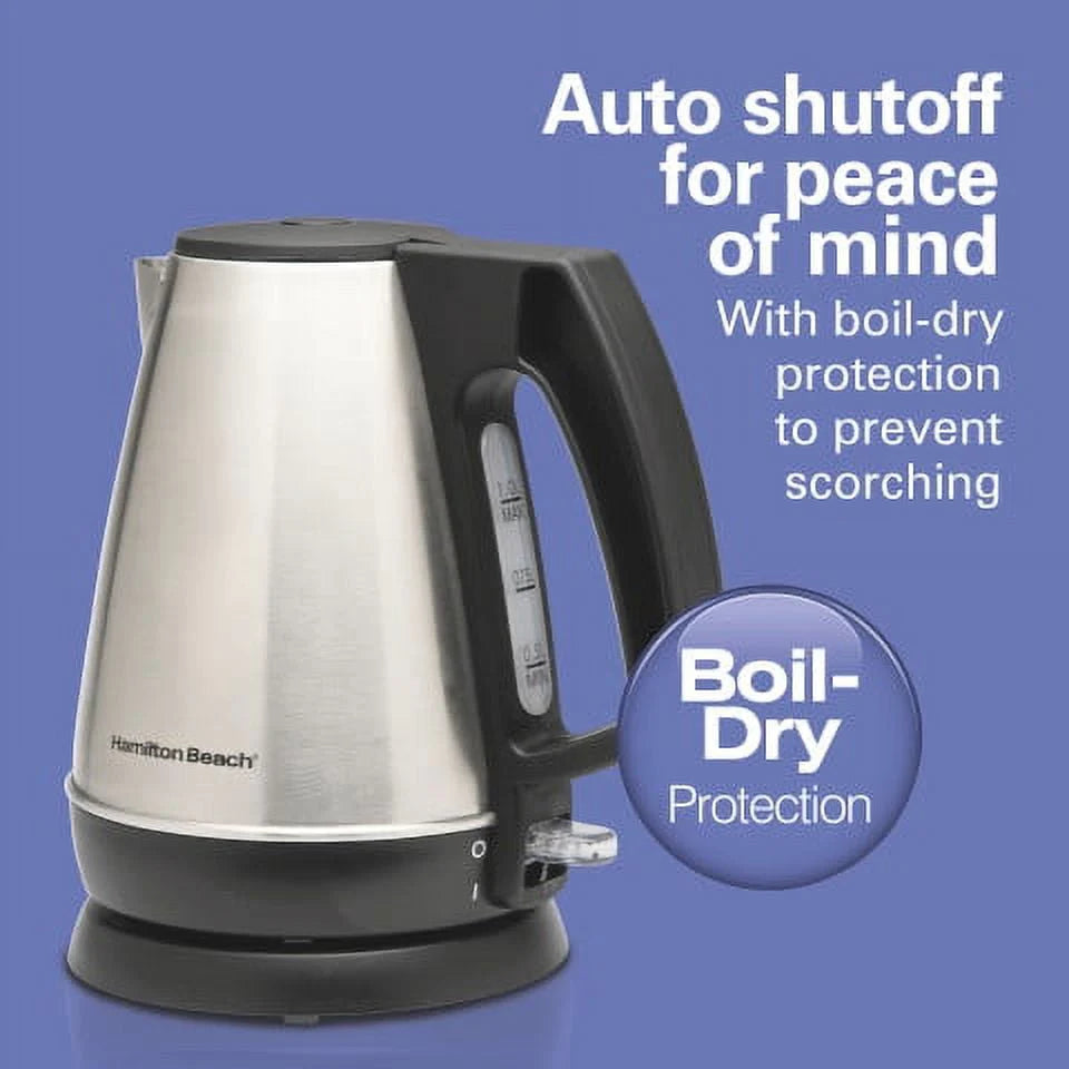 1 Liter Stainless Steel Electric Kettle M378793