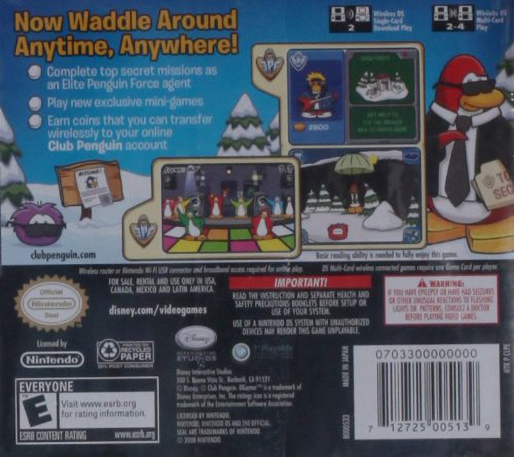 Elite Penguin Force - Nintendo DS P152