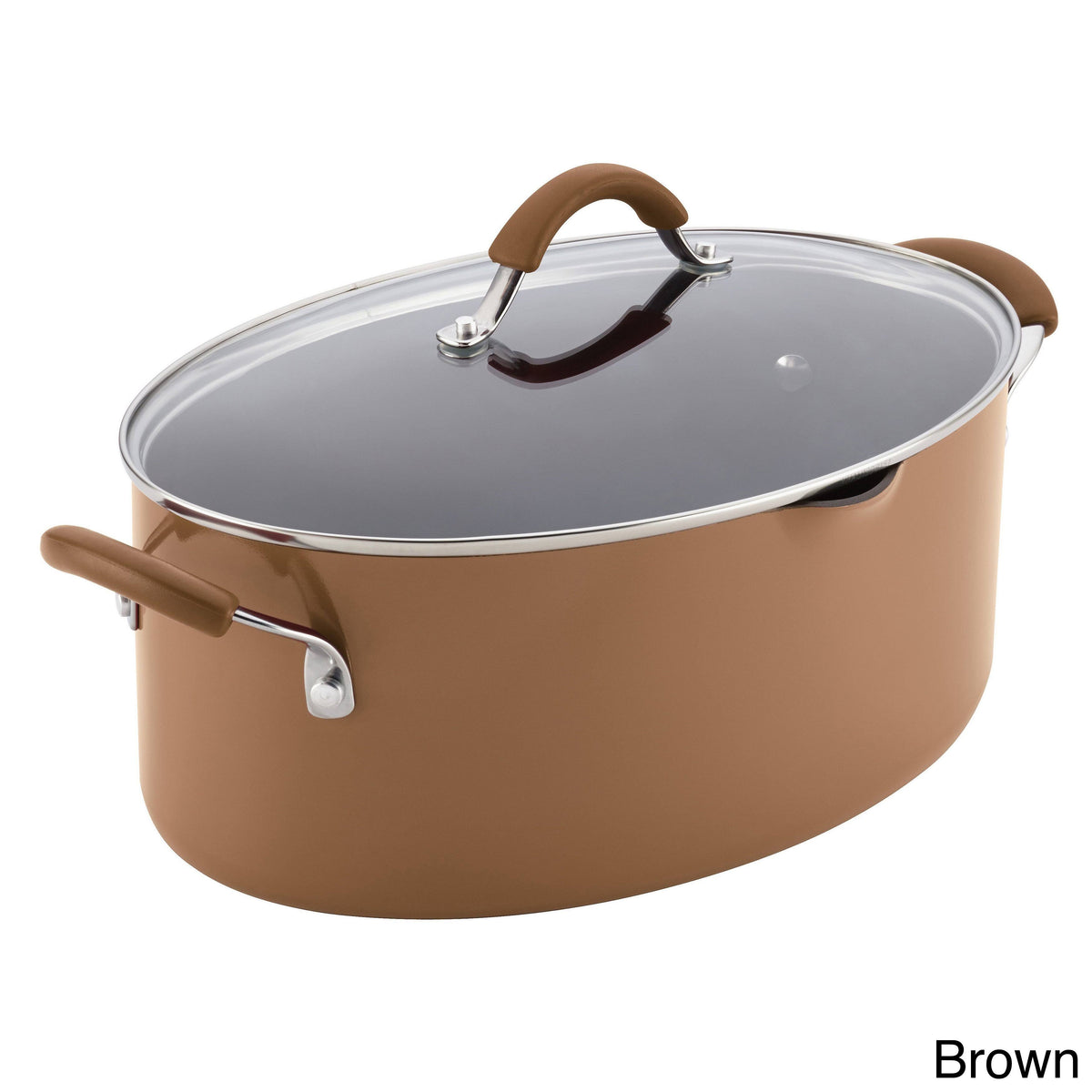 8-Quart Nonstick Covered Pasta Pot with Pour Spout L2483
