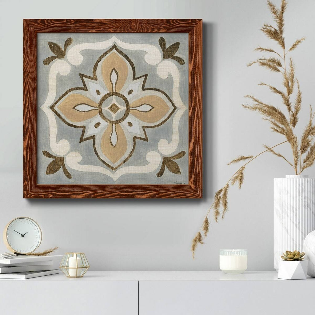 Framed Canvas 24x24 Black G649968