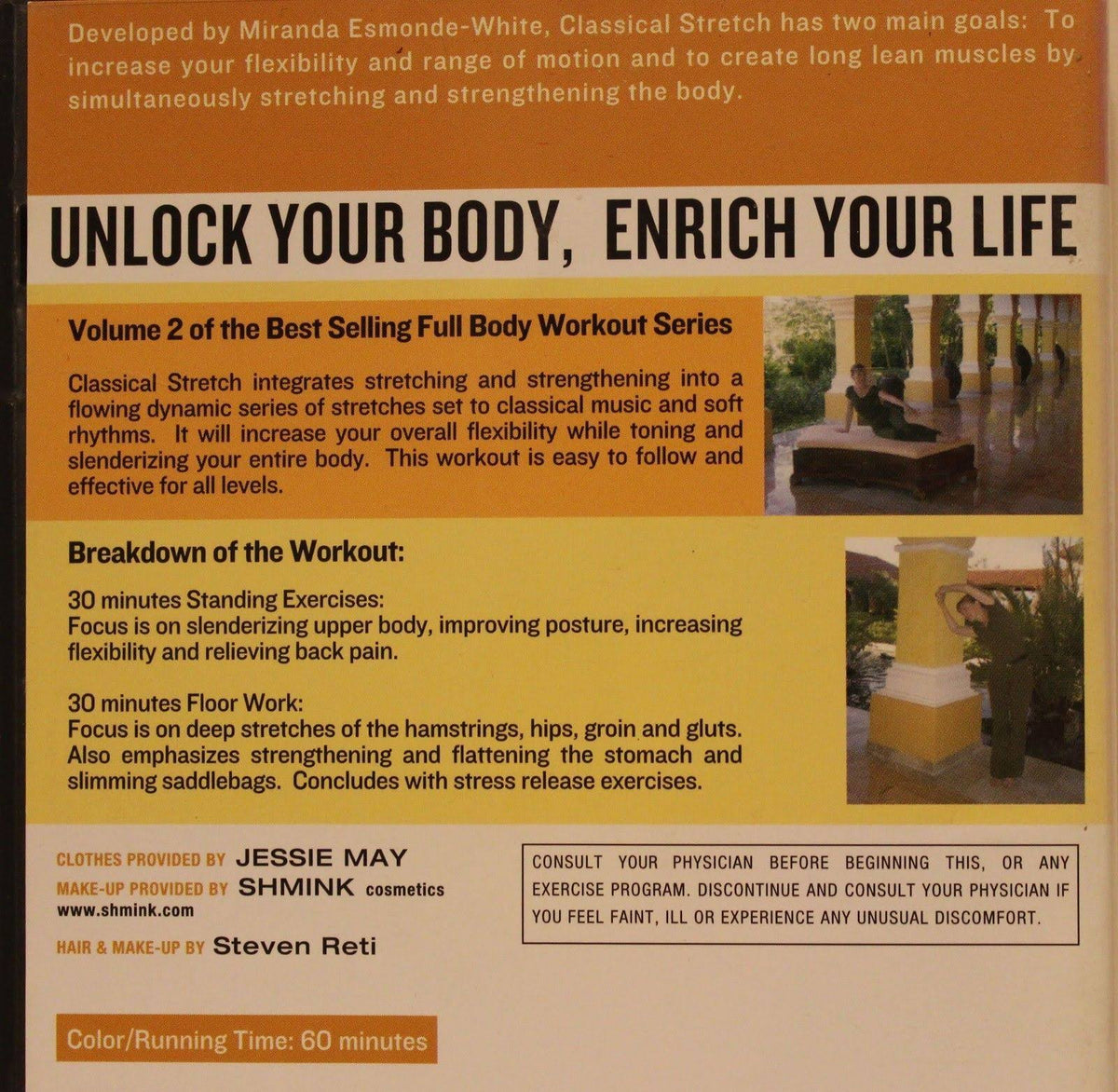 Classical Stretch Full Body Workout DVD U767