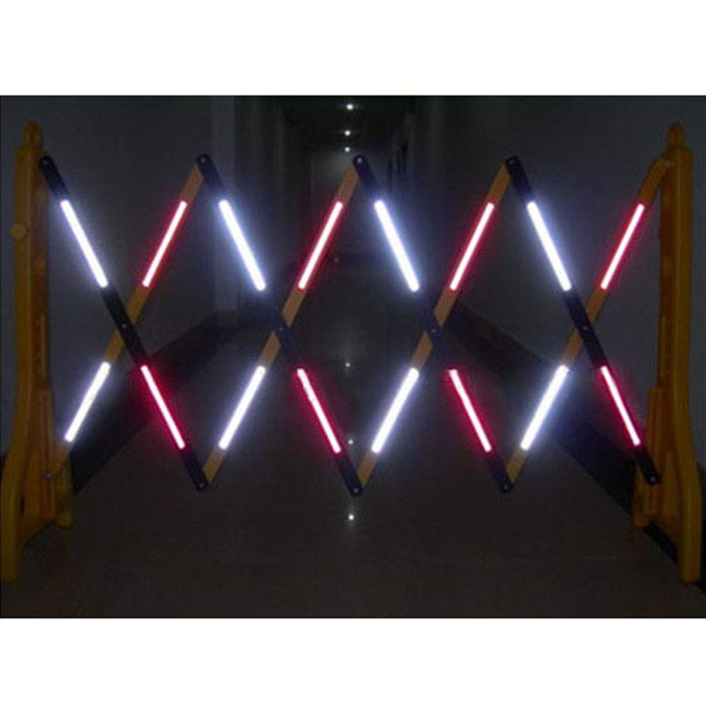 Expandable Mobile Barricade with 13 feet Yellow Plastic Barrier Chain K5786