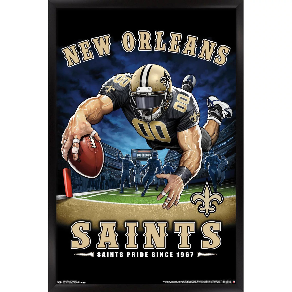 Framed Mascot Poster R466290