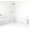 Frameless Shower Door, Brushed Nickel D9178