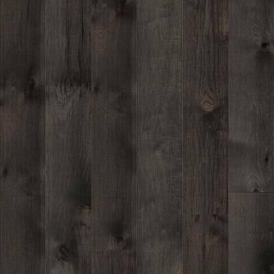 Wirebrushed Engineered Hardwood Flooring in Gra X562