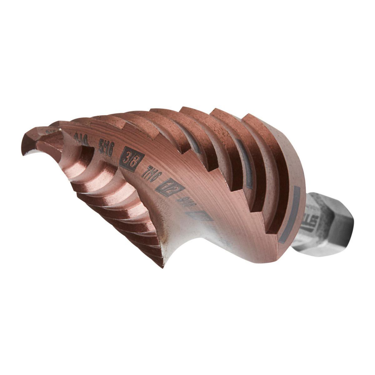 1/8 in. to 3/4 in. Cobalt Step Drill Bit Y7109