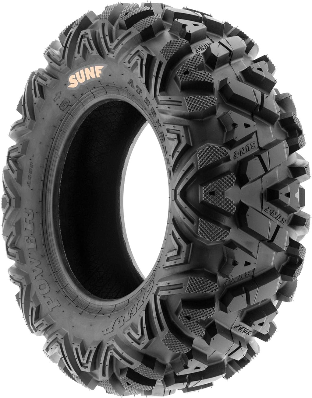 Set of 4 All-Terrain Tire Bundle 25x8-12 Front & 25x11-10 Rear 6 PR Tubeless K1338