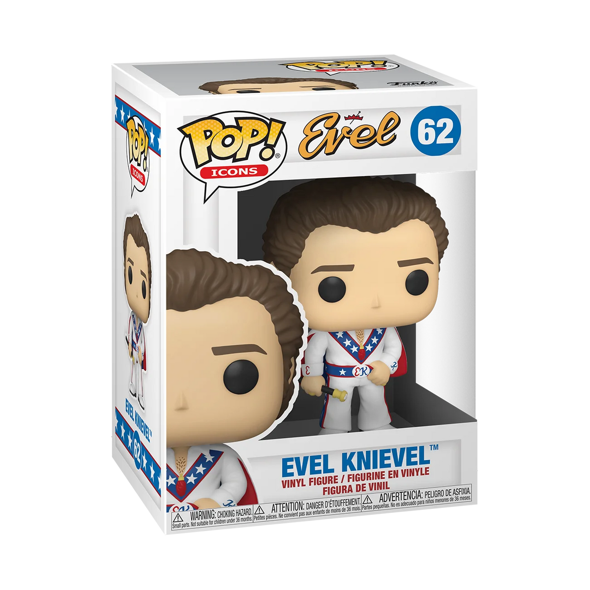 Evel Knievel Pop! Vinyl Figure with Chase B810774