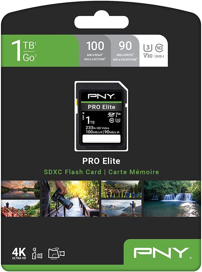 1TB PRO Elite SDXC Flash Memory Card S461241