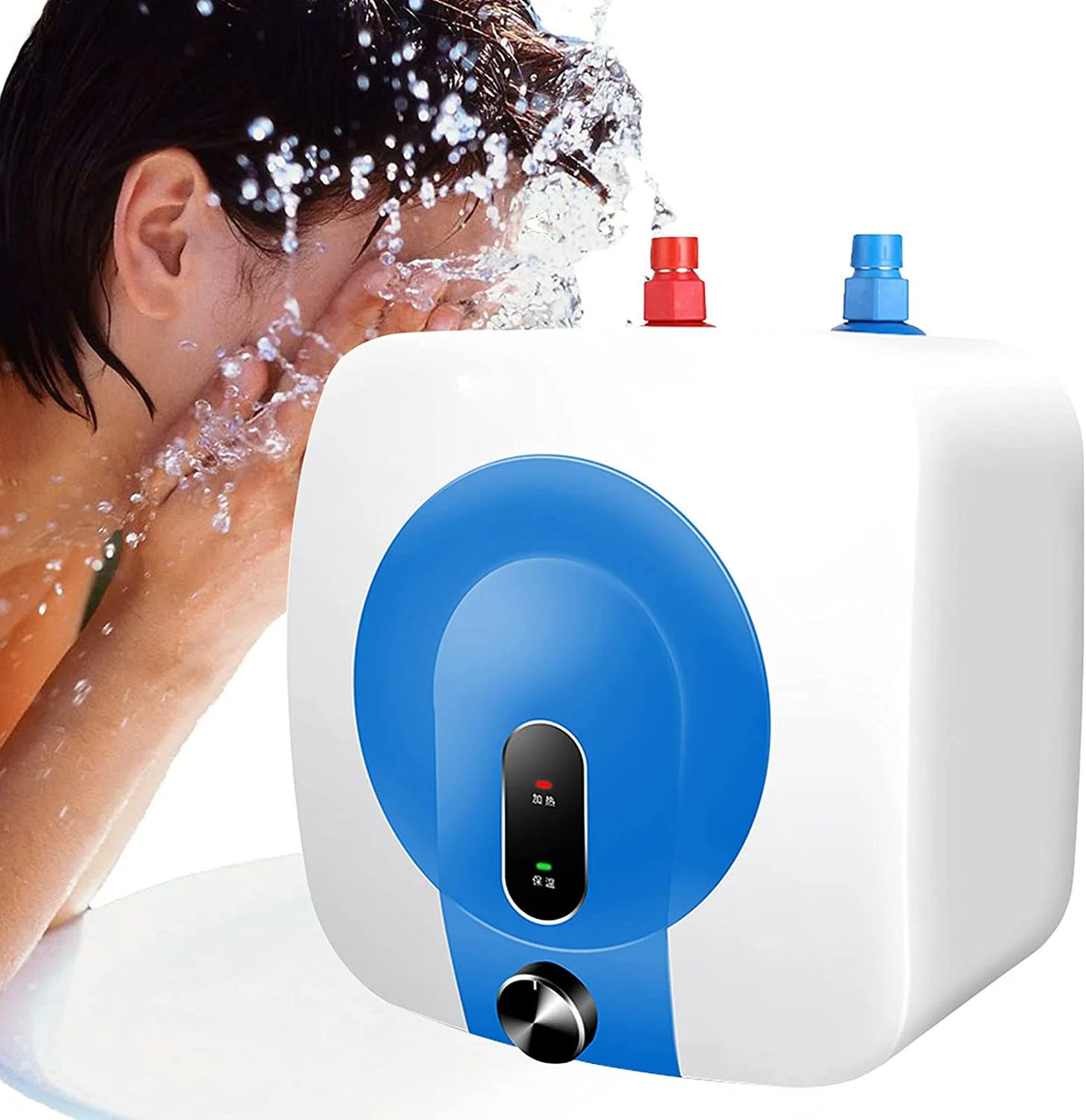 8L Electric Tankless Instant Hot Water Heater 1500W I835375